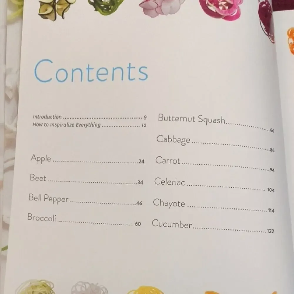 Inspiralize Everything Cookbook by Ali Maffucci Paperback Gently Used